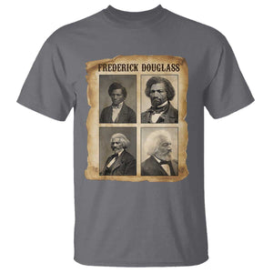 The Life Of Frederick Douglass T Shirt Historical Black History TS12 Charcoal Print Your Wear