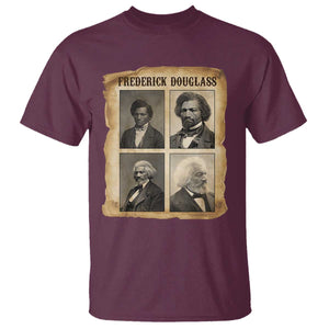 The Life Of Frederick Douglass T Shirt Historical Black History TS12 Maroon Print Your Wear
