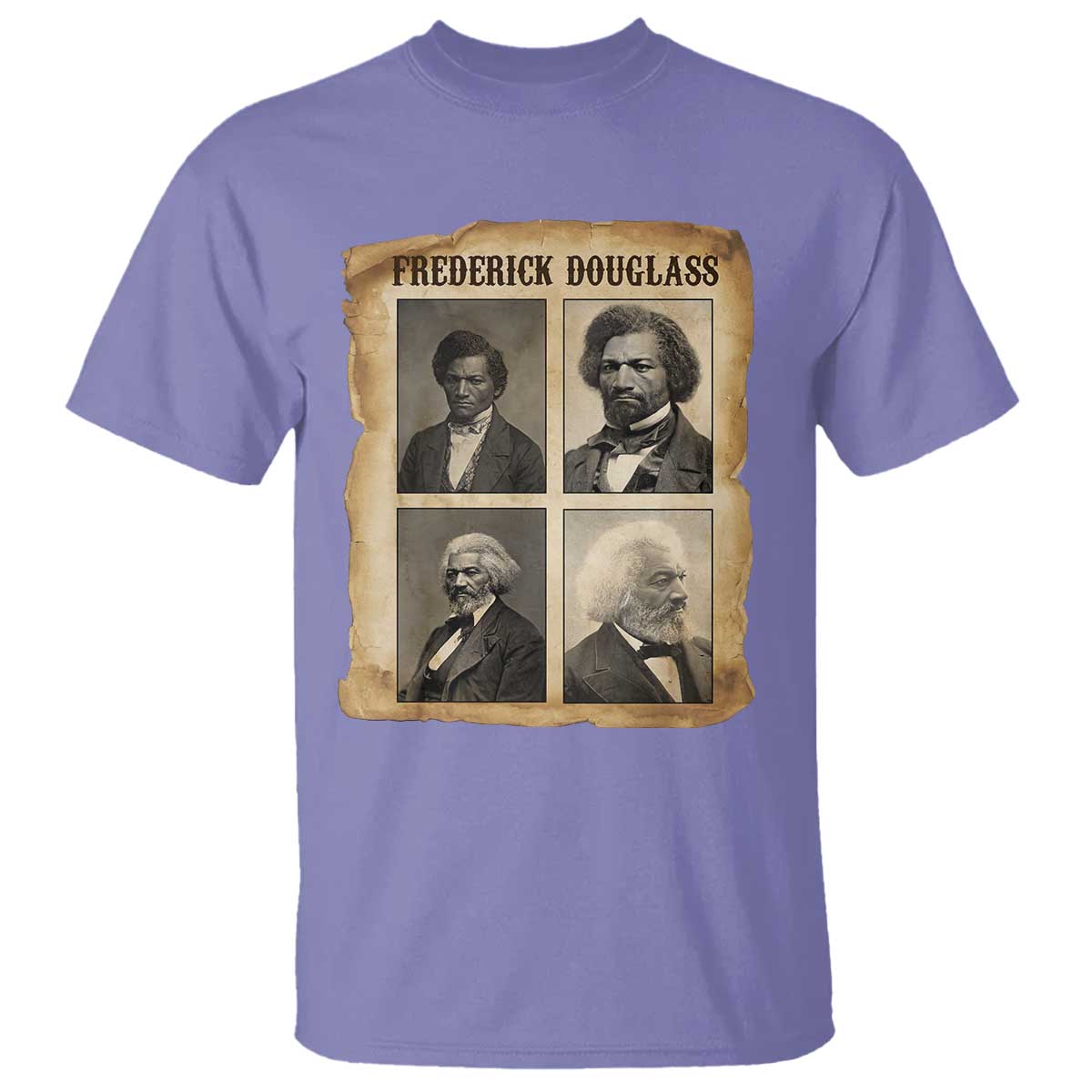 The Life Of Frederick Douglass T Shirt Historical Black History TS12 Violet Print Your Wear