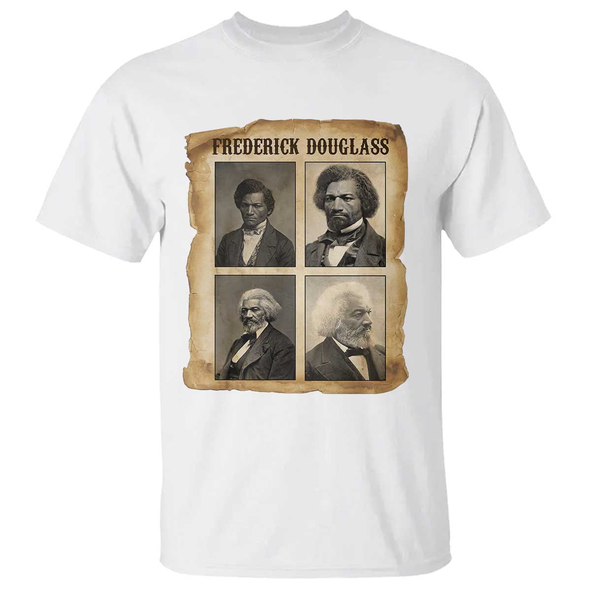 The Life Of Frederick Douglass T Shirt Historical Black History TS12 White Print Your Wear