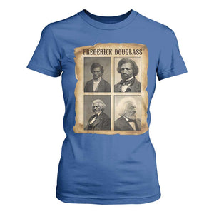 The Life Of Frederick Douglass T Shirt For Women Historical Black History TS12 Royal Blue Print Your Wear
