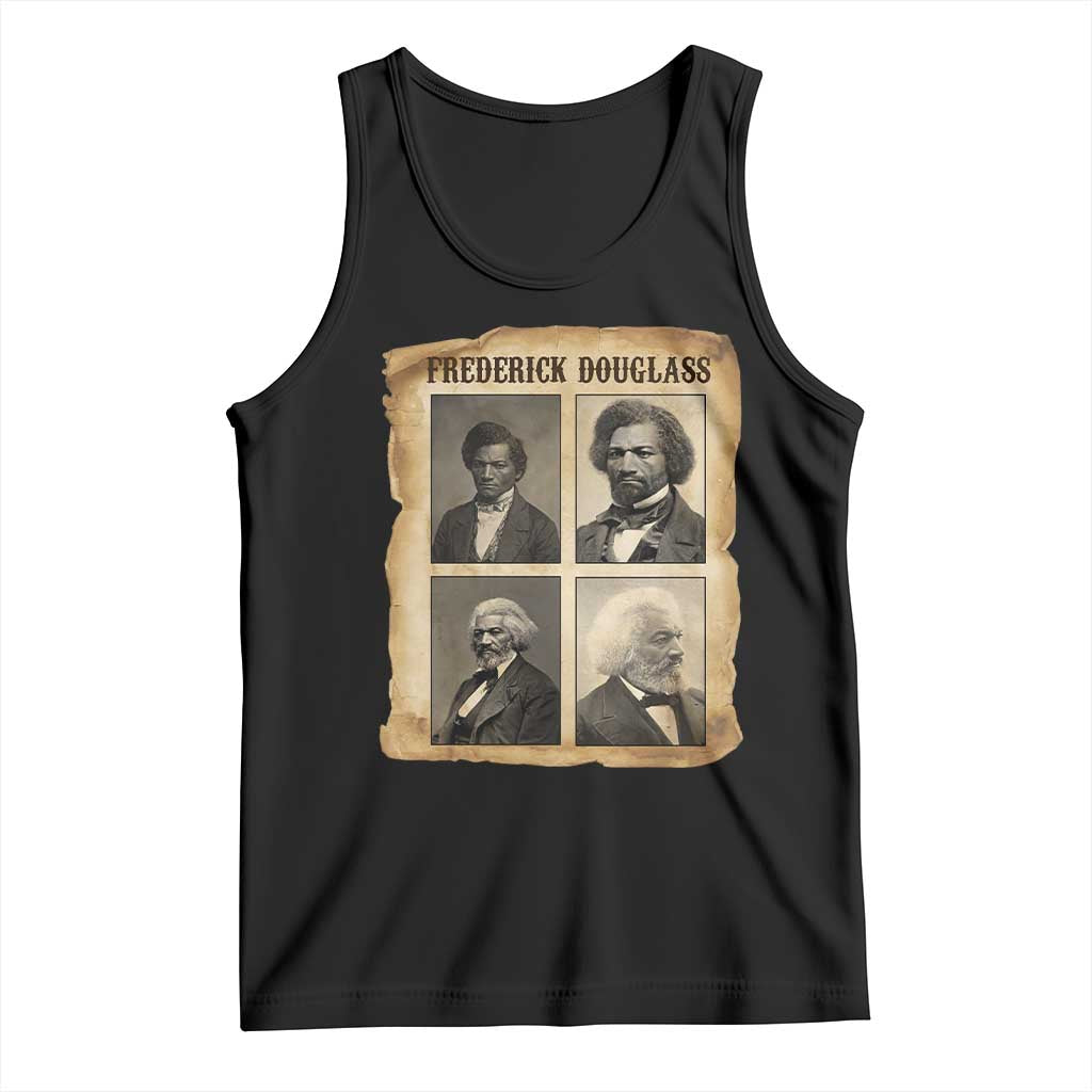 The Life Of Frederick Douglass Tank Top Historical Black History TS12 Black Print Your Wear