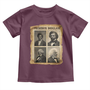 The Life Of Frederick Douglass Toddler T Shirt Historical Black History TS12 Maroon Print Your Wear