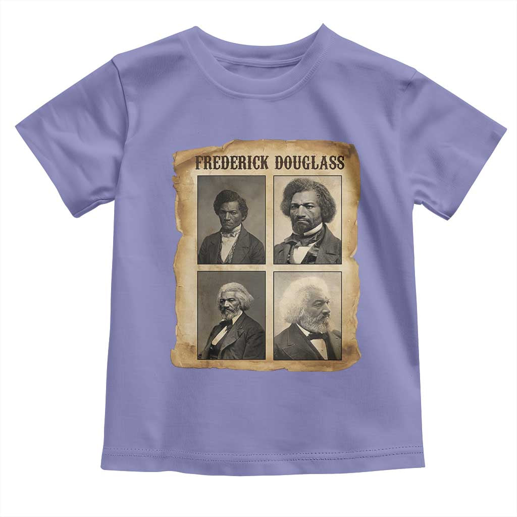 The Life Of Frederick Douglass Toddler T Shirt Historical Black History TS12 Violet Print Your Wear