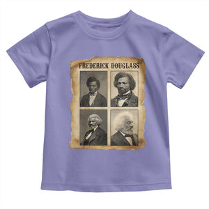 The Life Of Frederick Douglass Toddler T Shirt Historical Black History TS12 Violet Print Your Wear