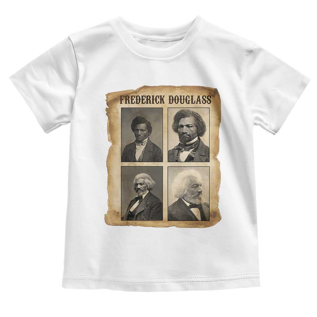 The Life Of Frederick Douglass Toddler T Shirt Historical Black History TS12 White Print Your Wear