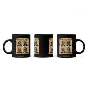 Vintage Black History Heroes Coffee Mug Strong Black Pride TS12 Print Your Wear