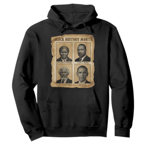 Vintage Black History Heroes Hoodie Strong Black Pride TS12 Black Print Your Wear