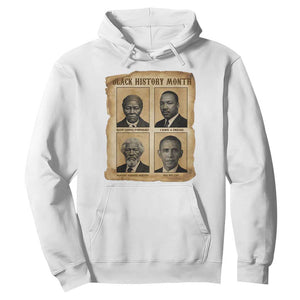Vintage Black History Heroes Hoodie Strong Black Pride TS12 White Print Your Wear