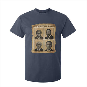 Vintage Black History Heroes T Shirt For Kid Strong Black Pride TS12 Navy Print Your Wear