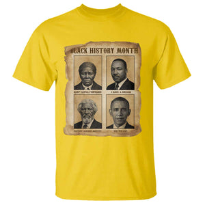 Vintage Black History Heroes T Shirt Strong Black Pride TS12 Daisy Print Your Wear