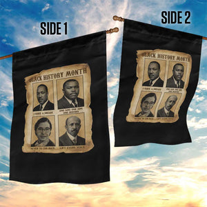 Vintage African American Heroes Garden Flag Black Pride Inspiration TS12 Print Your Wear