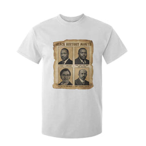 Vintage African American Heroes T Shirt For Kid Black Pride Inspiration TS12 White Print Your Wear