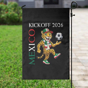 Mexico Soccer Pride Jaguar Kickoff 2026 Garden Flag TS12 Print Your Wear