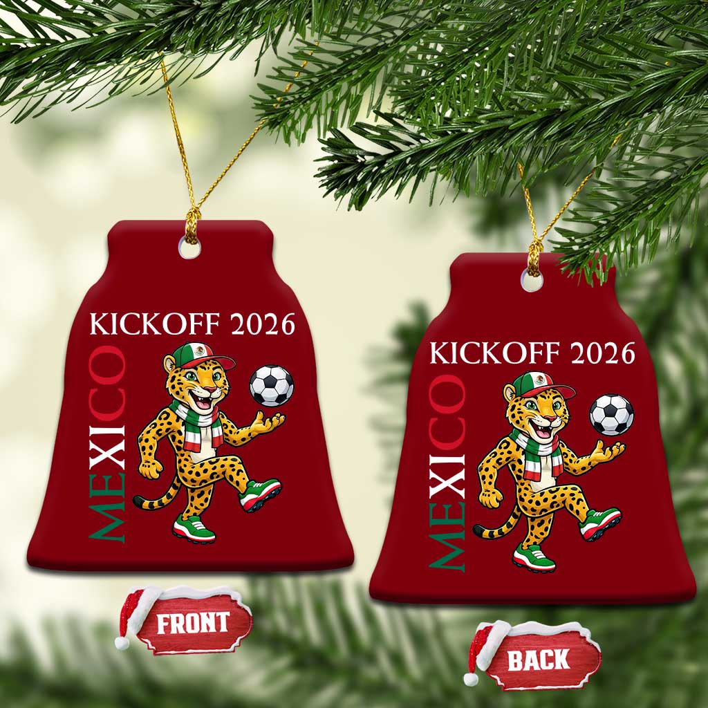 Mexico Soccer Pride Jaguar Kickoff 2026 Ceramic Ornament TS12 Print Your Wear