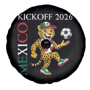 Mexico Soccer Pride Jaguar Kickoff 2026 Spare Tire Cover TS12 Print Your Wear