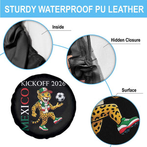 Mexico Soccer Pride Jaguar Kickoff 2026 Spare Tire Cover TS12 Print Your Wear