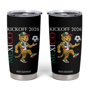 Mexico Soccer Pride Jaguar Kickoff 2026 Tumbler Cup TS12 Black Print Your Wear