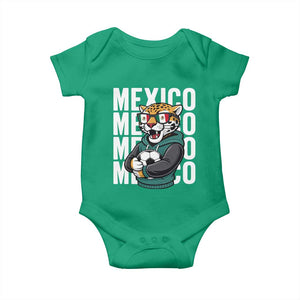 Fierce Mexico Jaguar Soccer Pride Fan Gift Baby Onesie TS12 Irish Green Print Your Wear