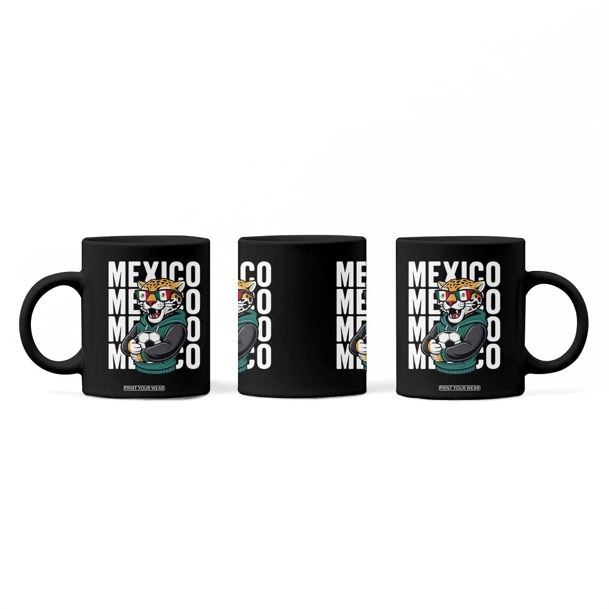 Fierce Mexico Jaguar Soccer Pride Fan Gift Coffee Mug TS12 Print Your Wear