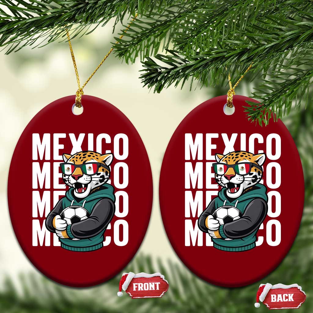 Fierce Mexico Jaguar Soccer Pride Fan Gift Ceramic Ornament TS12 Print Your Wear