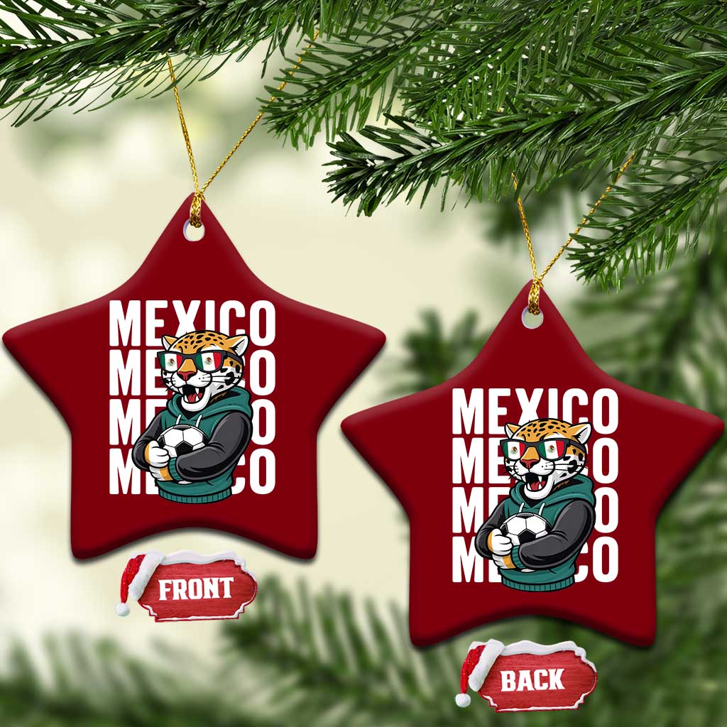 Fierce Mexico Jaguar Soccer Pride Fan Gift Ceramic Ornament TS12 Print Your Wear