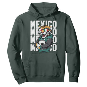 Fierce Mexico Jaguar Soccer Pride Fan Gift Hoodie TS12 Dark Forest Green Print Your Wear