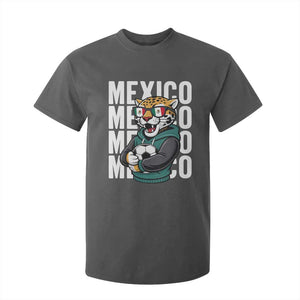 Fierce Mexico Jaguar Soccer Pride Fan Gift T Shirt For Kid TS12 Dark Heather Print Your Wear