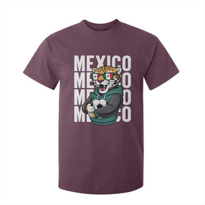 Fierce Mexico Jaguar Soccer Pride Fan Gift T Shirt For Kid TS12 Maroon Print Your Wear