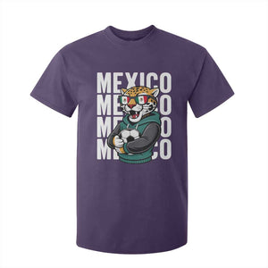 Fierce Mexico Jaguar Soccer Pride Fan Gift T Shirt For Kid TS12 Purple Print Your Wear