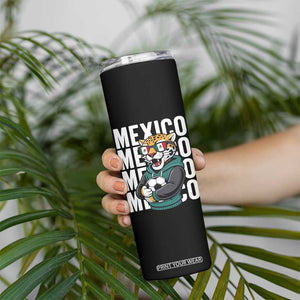 Fierce Mexico Jaguar Soccer Pride Fan Gift Skinny Tumbler TS12 Print Your Wear