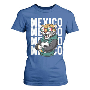 Fierce Mexico Jaguar Soccer Pride Fan Gift T Shirt For Women TS12 Royal Blue Print Your Wear