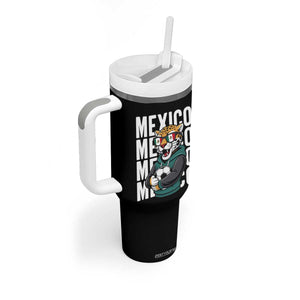 Fierce Mexico Jaguar Soccer Pride Fan Gift Tumbler With Handle TS12 Print Your Wear