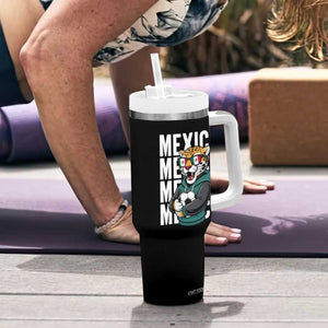 Fierce Mexico Jaguar Soccer Pride Fan Gift Tumbler With Handle TS12 Print Your Wear