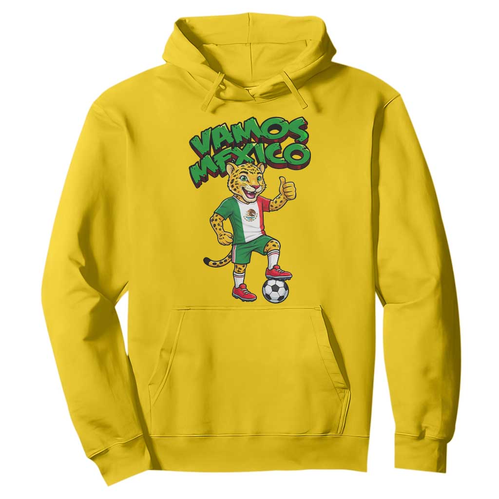 Vamos Mexico Fierce Leopard Hoodie Soccer 2026 Fan Gift TS12 Daisy Print Your Wear
