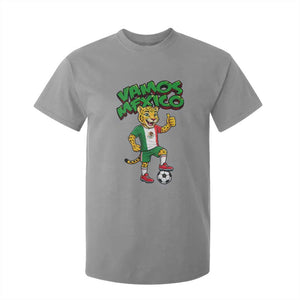 Vamos Mexico Fierce Leopard T Shirt For Kid Soccer 2026 Fan Gift TS12 Sport Gray Print Your Wear
