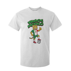 Vamos Mexico Fierce Leopard T Shirt For Kid Soccer 2026 Fan Gift TS12 White Print Your Wear