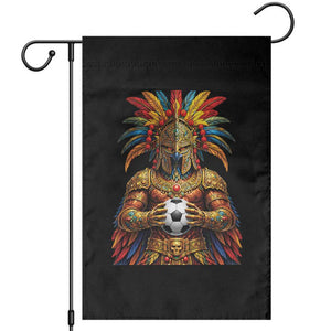 Legendary Tribal Soccer Warrior Garden Flag Football Lover TS12 Black Print Your Wear