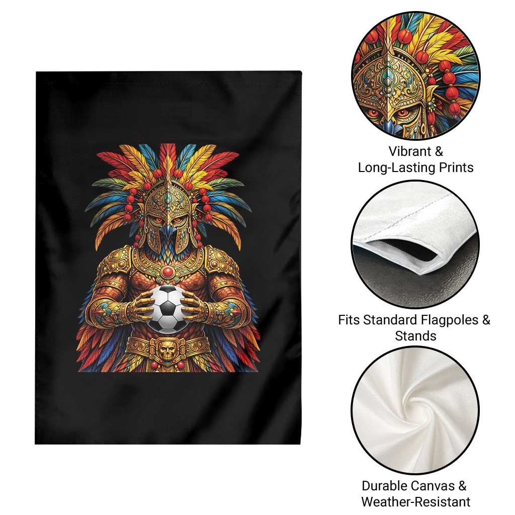 Legendary Tribal Soccer Warrior Garden Flag Football Lover TS12 Print Your Wear
