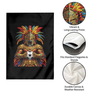 Legendary Tribal Soccer Warrior Garden Flag Football Lover TS12 Print Your Wear
