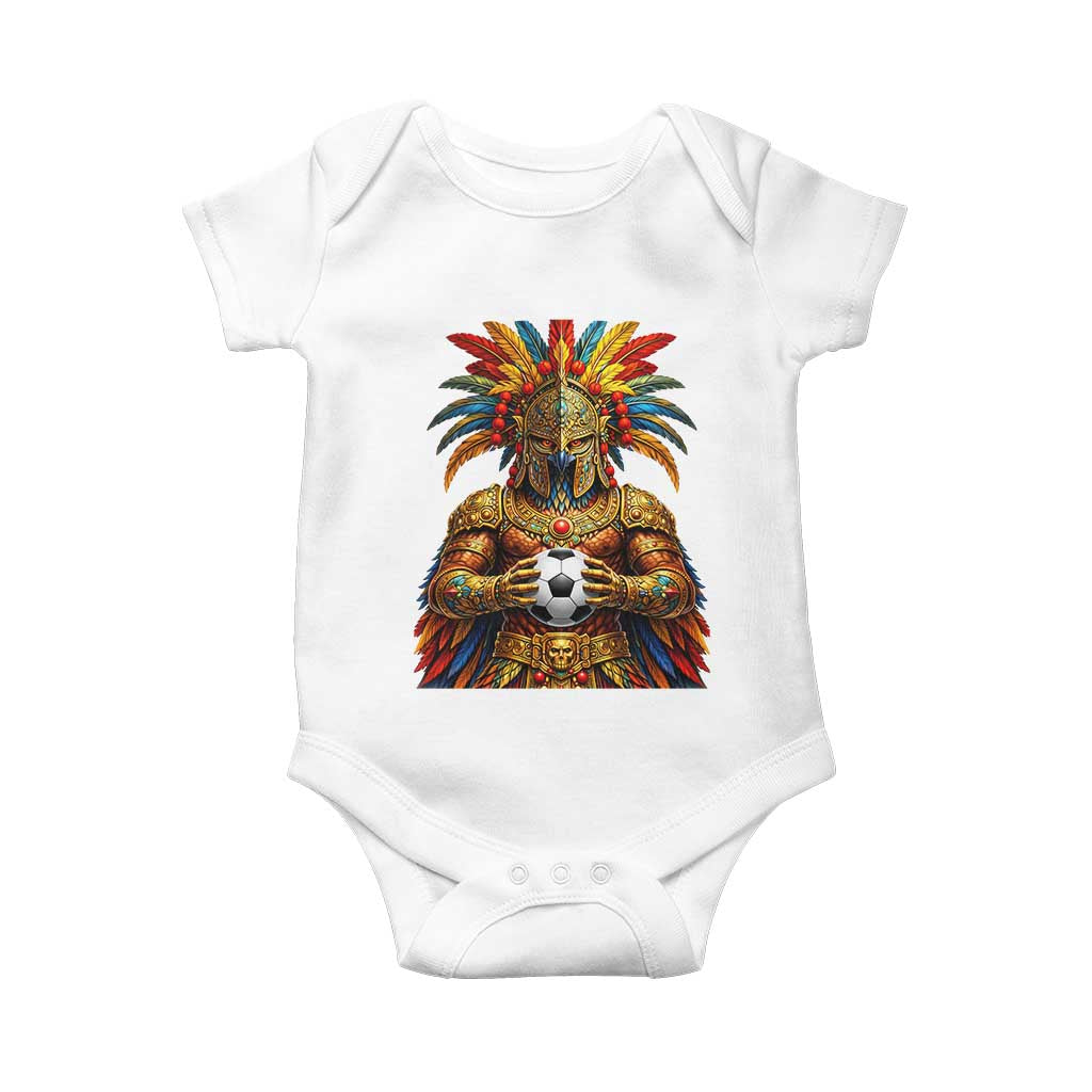Legendary Tribal Soccer Warrior Baby Onesie Football Lover TS12 White Print Your Wear