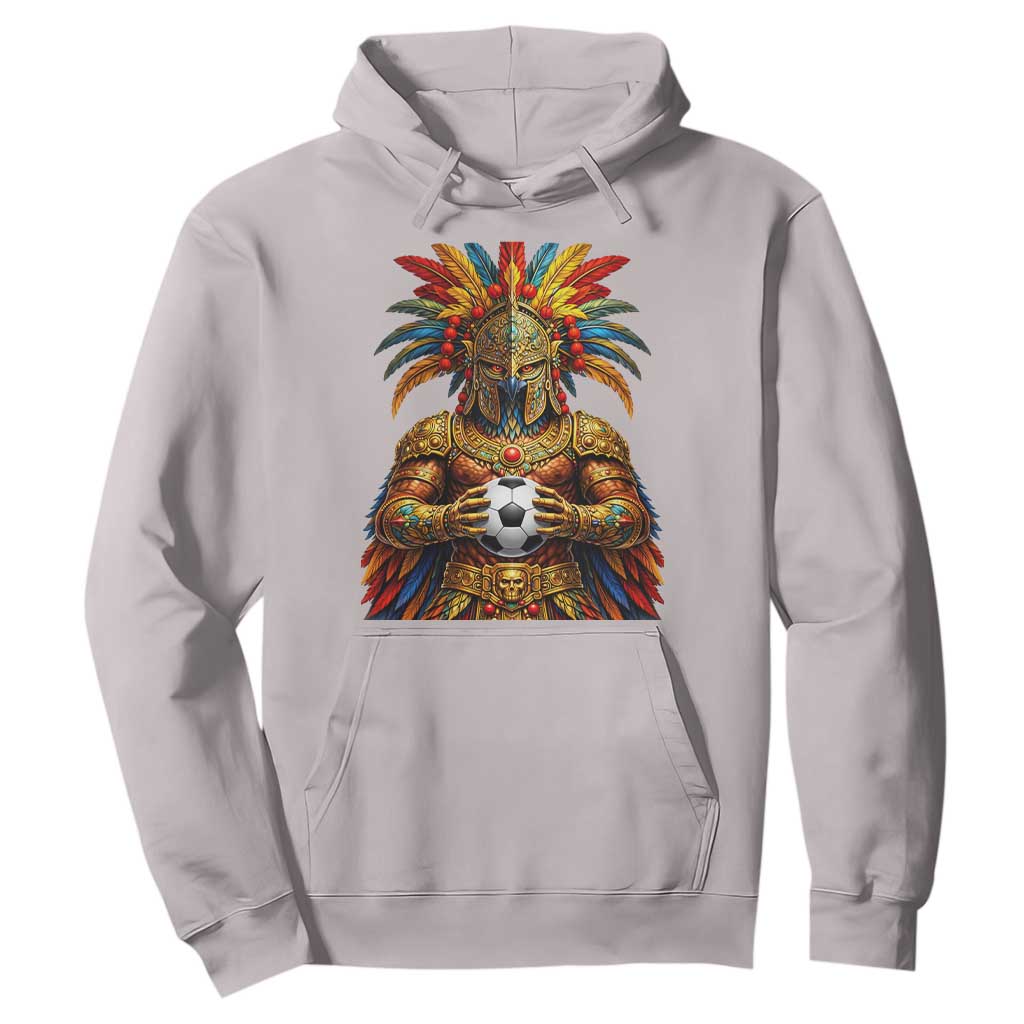 Legendary Tribal Soccer Warrior Hoodie Football Lover TS12 Ice Gray Print Your Wear