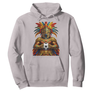 Legendary Tribal Soccer Warrior Hoodie Football Lover TS12 Ice Gray Print Your Wear