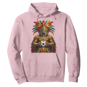 Legendary Tribal Soccer Warrior Hoodie Football Lover TS12 Light Pink Print Your Wear
