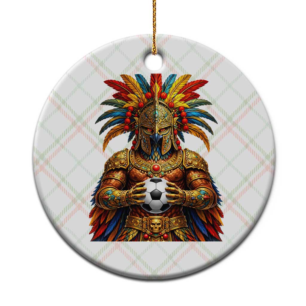 Legendary Tribal Soccer Warrior Ceramic Ornament Football Lover TS12 1pc Christmas Plaid Print Your Wear