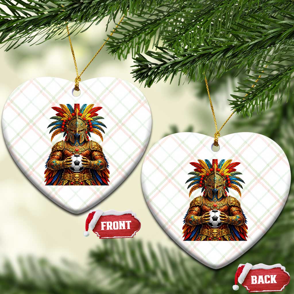 Legendary Tribal Soccer Warrior Ceramic Ornament Football Lover TS12 Print Your Wear