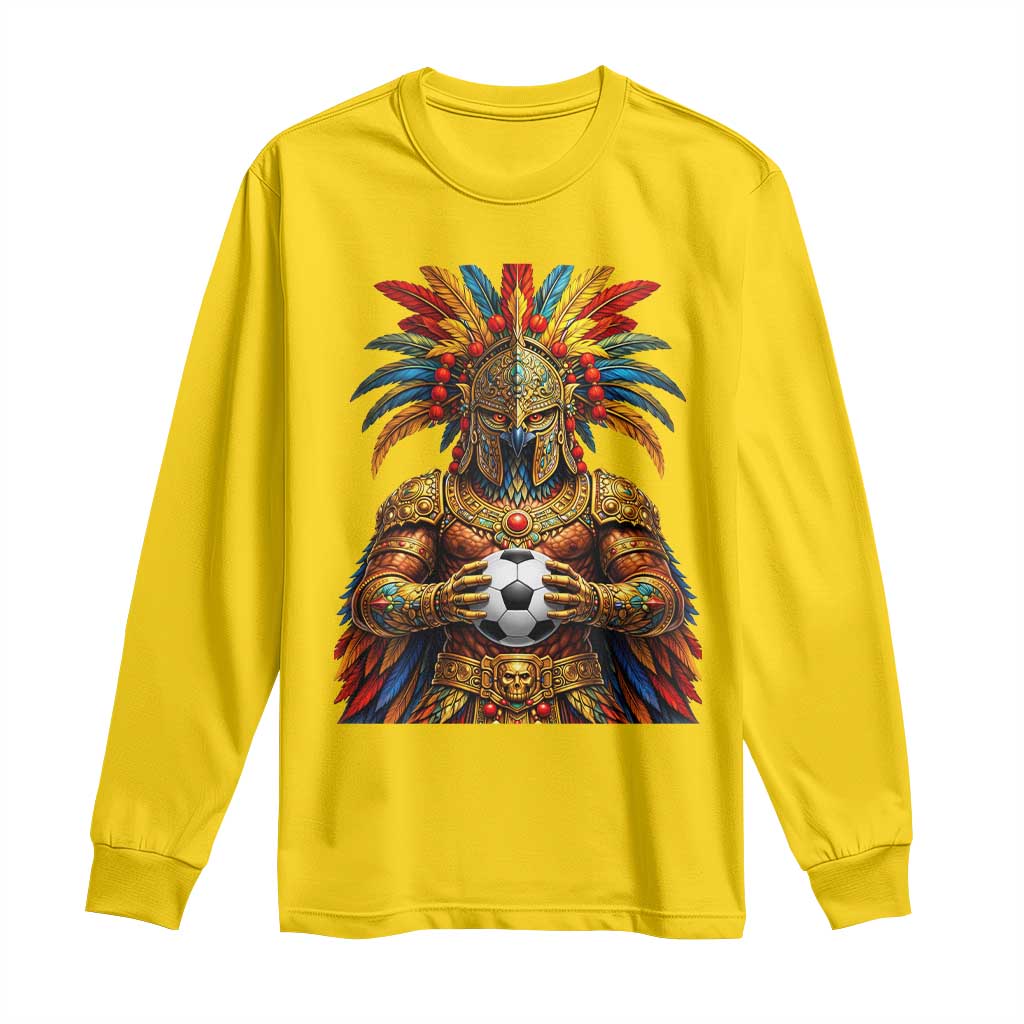 Legendary Tribal Soccer Warrior Long Sleeve Shirt Football Lover TS12 Daisy Print Your Wear