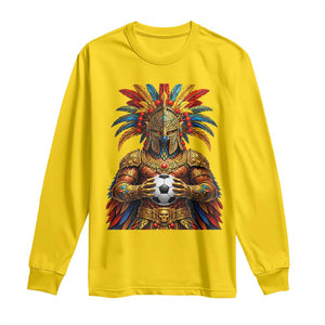 Legendary Tribal Soccer Warrior Long Sleeve Shirt Football Lover TS12 Daisy Print Your Wear