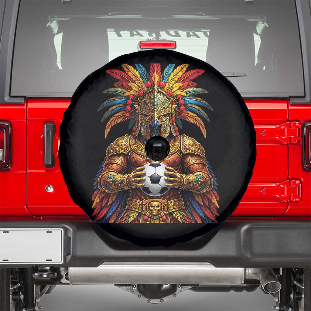 Legendary Tribal Soccer Warrior Spare Tire Cover Football Lover TS12 Black Print Your Wear