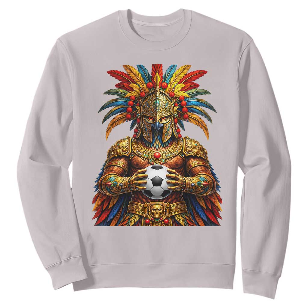 Legendary Tribal Soccer Warrior Sweatshirt Football Lover TS12 Ice Gray Print Your Wear